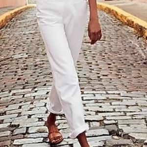 J.Crew Rigid straight-leg jean denim white - Sz 25